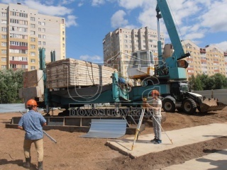 Новые фото хода строительства в ЖК Уютный.