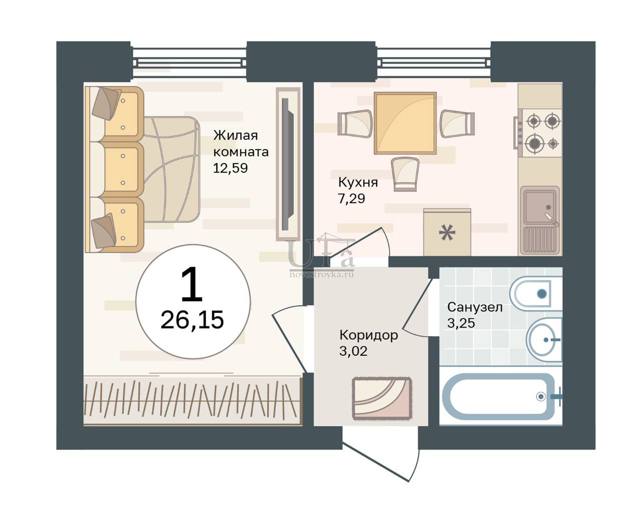 Как из 1-комнатной квартиры сделать 2-комнатную?
