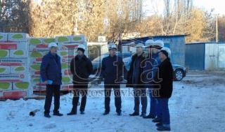 Глава Администрации Октябрьского района оценил ход строительства ЖК «Эрмитаж» 
