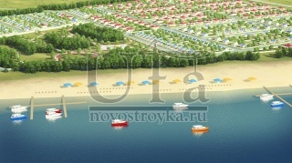 Новый поселок «Уфимский Крым» в 22 км от Уфы на берегу озера Ольховое