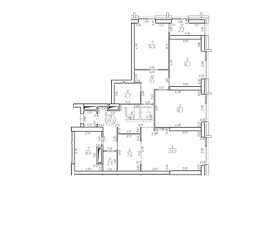 Купить 4-комнатную квартиру 117.5 кв.м. в Идель-тауэр